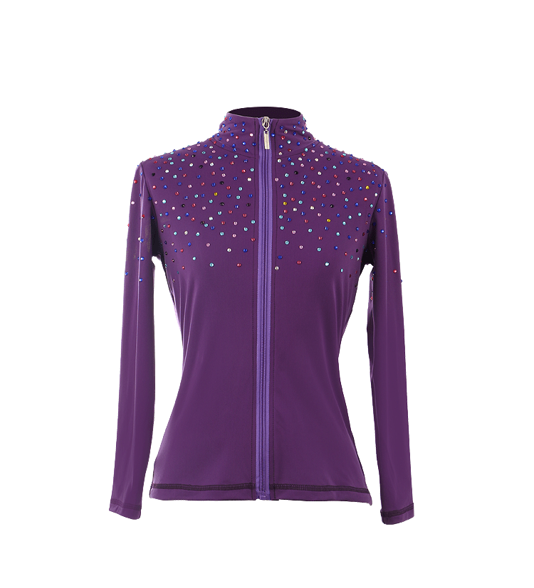 Skating in Purple - The Ice Costume Boutique